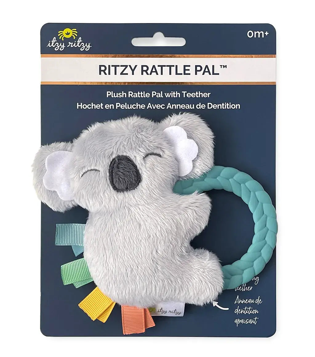 Itzy Ritzy - Rattle Pal™ 毛絨公仔牙膠 | 樹熊