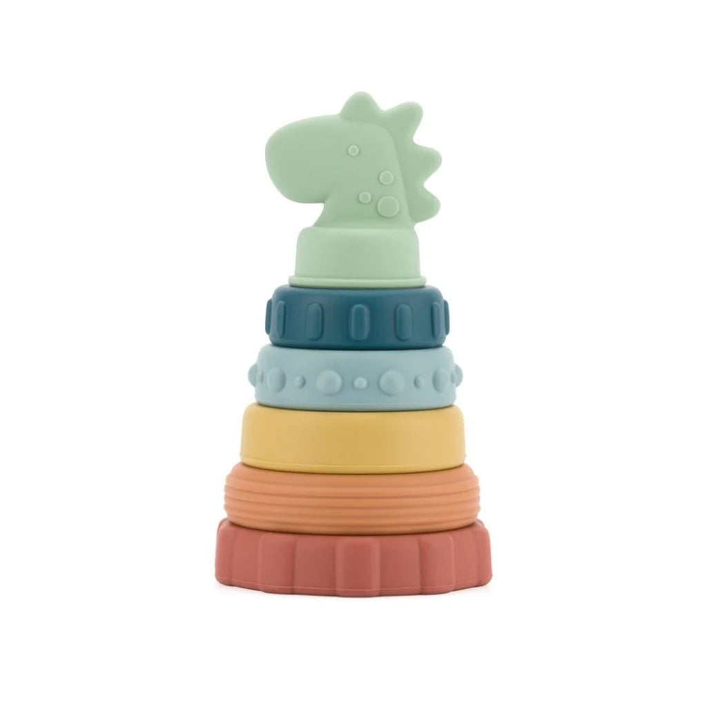 Itzy Stacker™ Silicone Stacking Toy 矽膠堆疊及出牙玩具