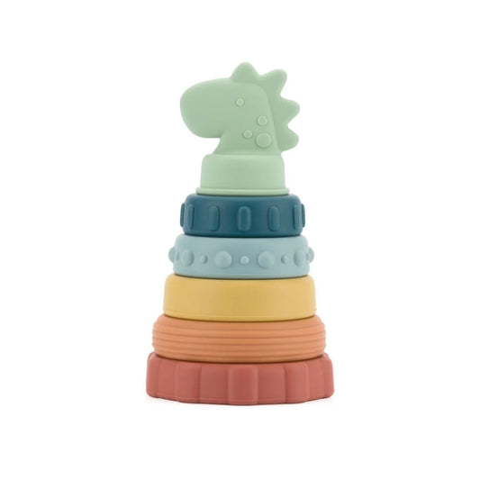 Itzy Stacker™ Silicone Stacking Toy 矽膠堆疊及出牙玩具